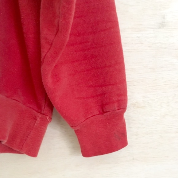 Vintage Hadway Faded Red Sweatshirt - Picture 2 of 6